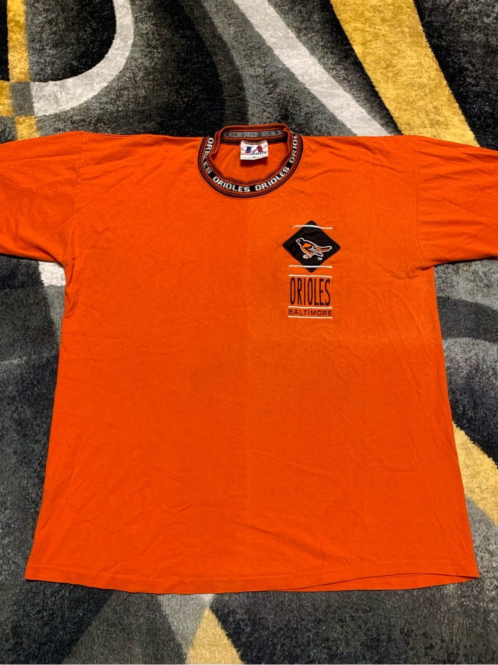Vintage Baltimore Orioles MLB T-Shirt Mock Neck